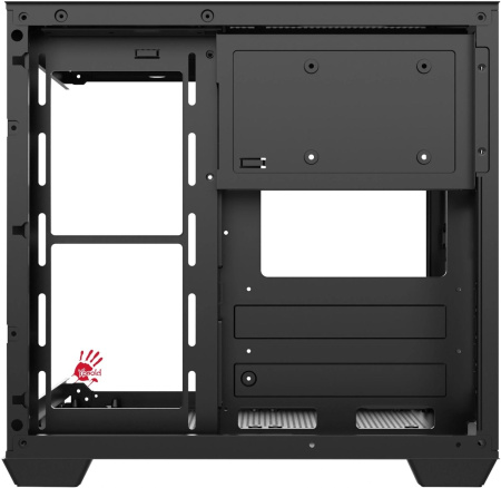 Корпус Bloody CC-121 черный без БП mATX 7x120mm 1xUSB2.0 1xUSB3.0 audio