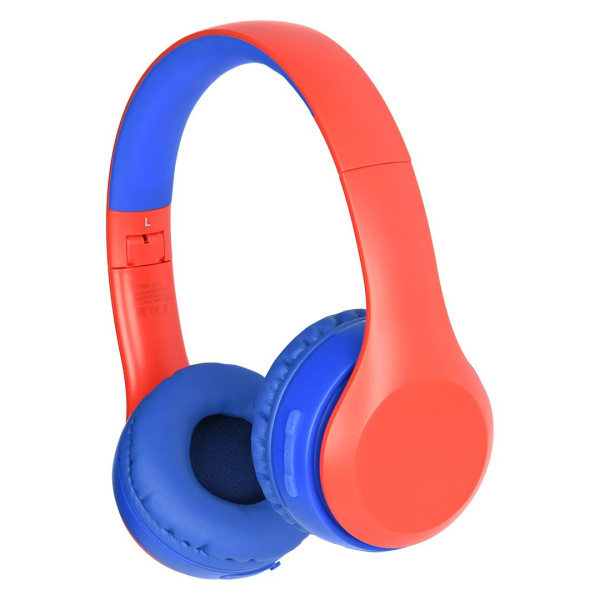 Гарнитура Bluetooth TFN Kids, накладные,  разъем USB-C, красный (TFN-HS-BT008RD)