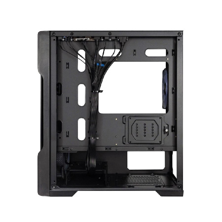 Корпус mATX Б_БП 1STPLAYER TRILOBITE T3-G ARGB Black (USB3.0,Audio,TG,черный,4х120мм ARGB)[T3-G-BK-4F7]