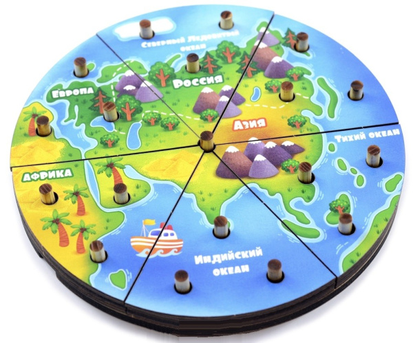 ТИМБЕР Головоломка "Планета" IG0348