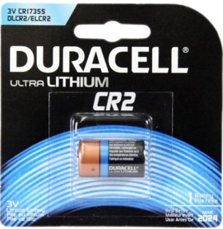 Батарейка CR2 Duracell 1шт. /3В. литиевая