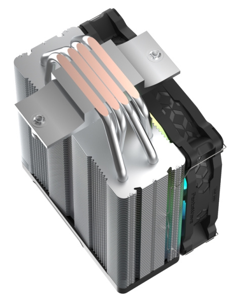 Кулер S115х/1200/1700/AMx PentaWave PC-Z04E SRB ARGB (220W/120mm/600-1850rpm/ARGB/4 тепл.трубки)