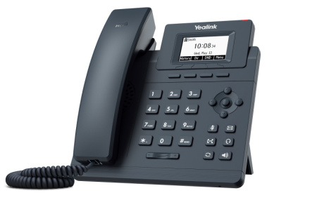 Телефон VoIP Yealink SIP-T30P 1 SIP-аккаунт,PoE 