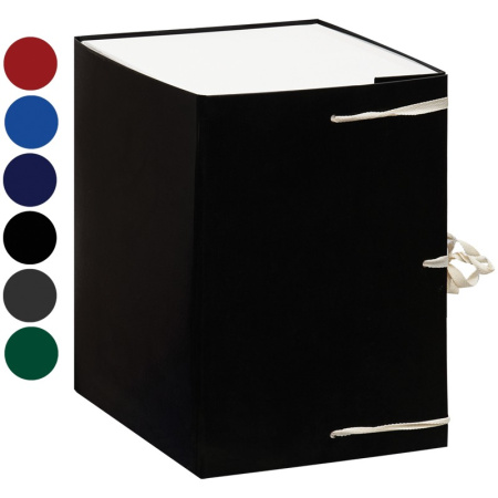 Короб архивный 25см. OfficeSpace, завязка, ассорти (A-BAV25_199/ 169174)