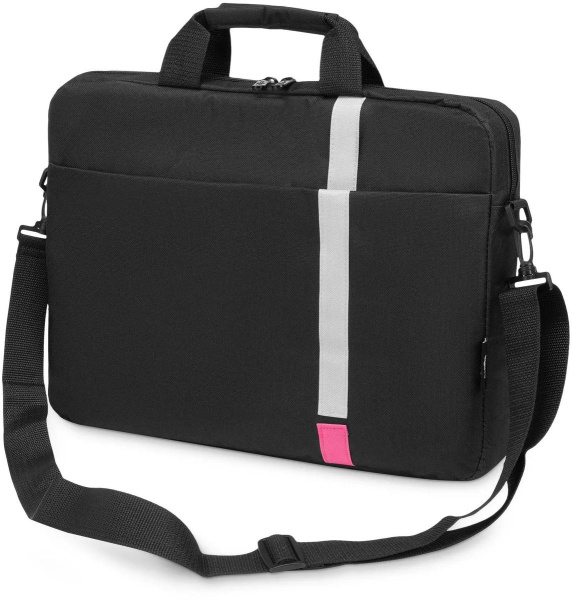 Сумка_для_ноутбука 15.6" PC_PET HQ Classic черный/красный полиэстер (PCP-1001RD)