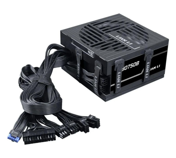Блок питания 750Вт Lian Li BX0750B (ATX 3.1,APFC,135мм,2PCI-E,16-pin (12V-2X6),PCI-E 5.1,5SATA,80+Bronze)[G9P.BX0750B.B000.RU]