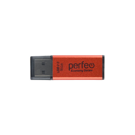 Флеш-накопитель USB2.0 16Gb Perfeo E03 (PF-E03R016ES) красный