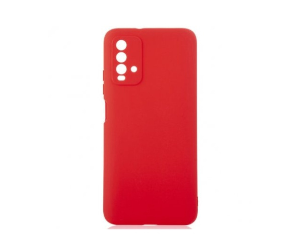 Накладка для Xiaomi Redmi 9T Zibelino Soft Matte красный,защита камеры (ZSM-XIA-RDM-9T-CAM-RED)
