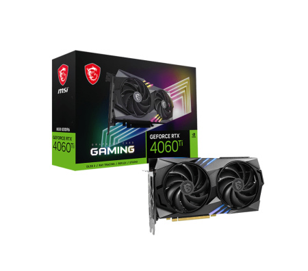 Видеокарта GeForce RTX4060Ti MSI 8Гб GAMING GDDR6,128bit,HDMI,3DP (GeForce RTX 4060 Ti GAMING 8G) ret
