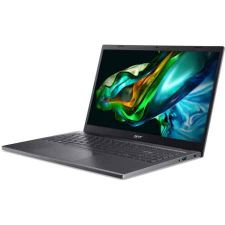 Ноутбук Acer 15.6" Aspire 5 A515-58P Intel i7-1355U/16Gb/512SSD/VGA int/noOS/IPS/FHD/Grey