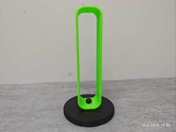 Держатель для наушников. Зелёный 