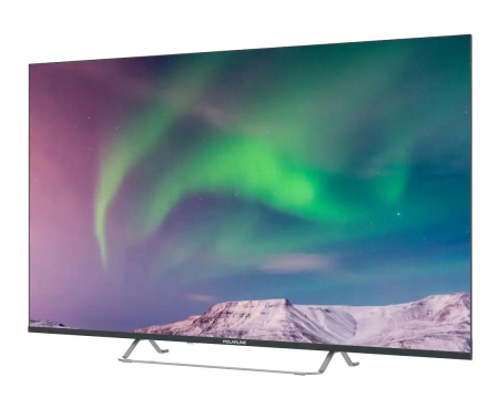 Телевизор 55" Polarline 55PQ71STC-SM 3840x2160/HDMI,USB/DVB-T2,T,C/WiFi/SmartTV/And/ Черный UHD 4K QLED