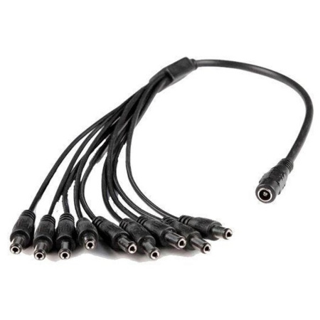 Разветвитель питания Ginzzu GC-P109B 1->9, 0.2м