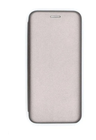 Чехол-книжка для Xiaomi_Redmi_Note_9 INNOVATION серебро