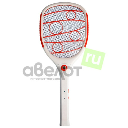 Мухобойка электрическая Rexant 70-0420 Профи, 1000В, фонарик, аккумулятор