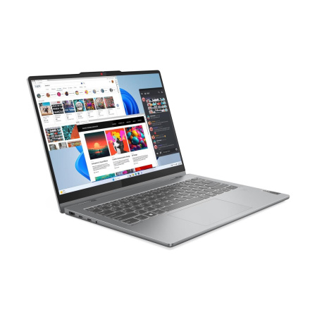 Ноутбук Lenovo IdeaPad 5 2-in-1 14IRH9 Core i7 13620H 16Gb SSD512Gb Intel UHD Graphics 14" OLED Touch WUXGA (1920x1200) без ОС grey WiFi BT Cam (83KX0041PS)