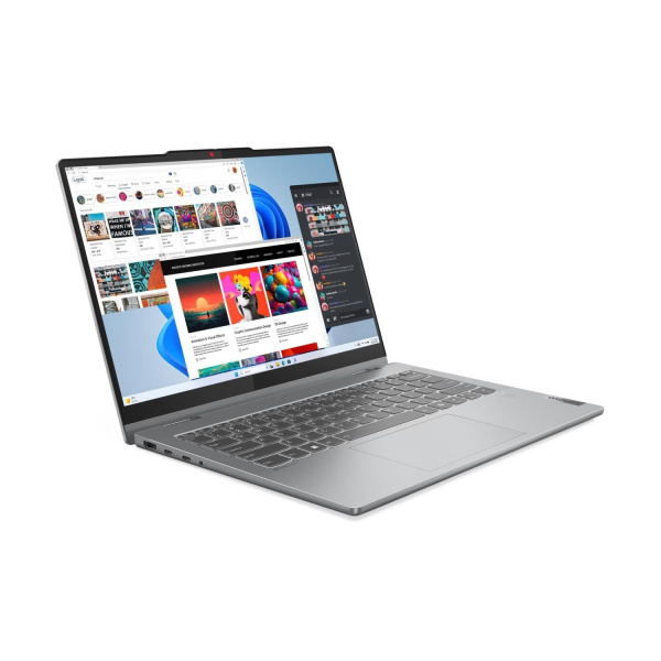 Ноутбук Lenovo IdeaPad 5 2-in-1 14IRH9 Core i7 13620H 16Gb SSD512Gb Intel UHD Graphics 14" OLED Touch WUXGA (1920x1200) без ОС grey WiFi BT Cam (83KX0041PS)