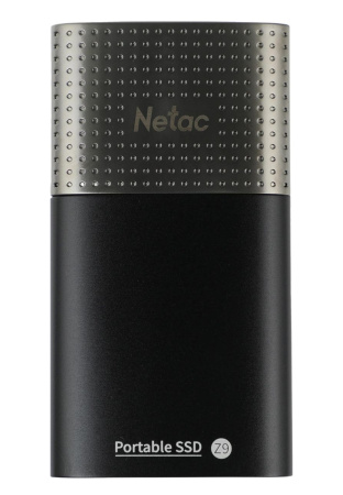 Внешний SSD диск USB3.2 Type-C 500Gb Netac Z9 (NT01Z9-500G-32BK) черный