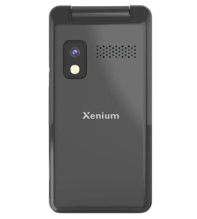 Сотовый Xenium X600 Dark Grey 2sim/2.4"/320*240/32Mb/microSD/0.3Мп/Bt/1000мАч/раскладушка
