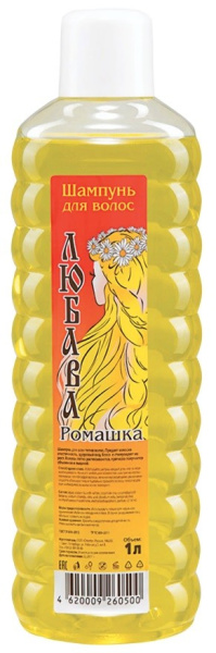Шампунь 1л ЛЮБАВА "Ромашка"