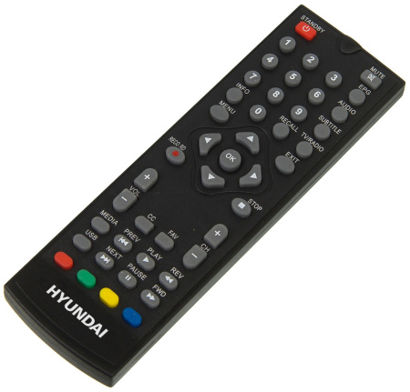 Цифровая приставка DVB-T2 Hyundai H-DVB200 черный
