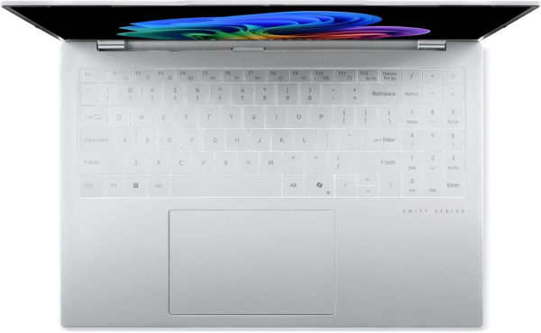 Ноутбук Acer Swift Air 16 SFA16-61M-R8TC Ryzen AI 5 330 16Gb SSD1Tb AMD Radeon 820M 16" OLED WUXGA (1920x1200) без ОС silver WiFi BT Cam (NX.DJBCD.001)