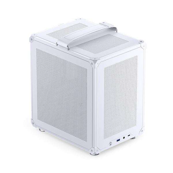 Корпус mITX Б_БП JONSBO C6-ITX White (USB3.0, USB Type-C, Audio,белый)[C6-ITX White]