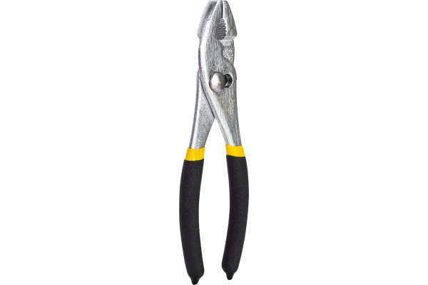 Пассатижи переставные двухдиапазонные Deli DL25506  150мм, прорезиненная двухкомпонентная ручка