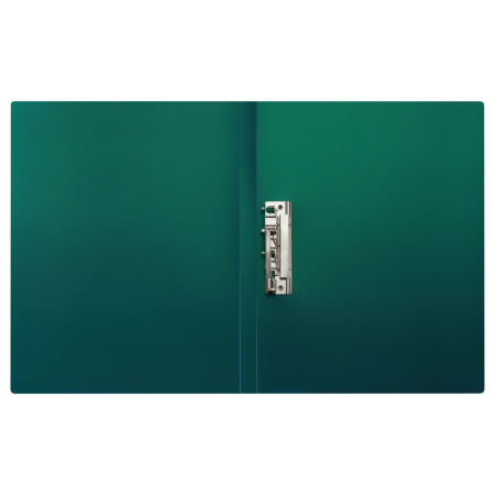 Папка с боковым прижимом СТАММ "Хамелеон" 17мм, 700мкм, зеленый (ММ-31867)