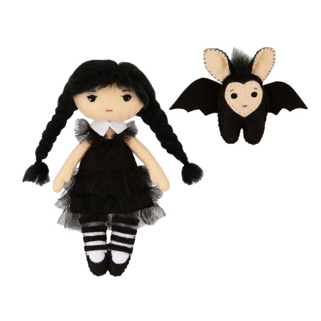 Набор для шитья Miadolla TF-0429 Ведьмочка с летучей мышкой