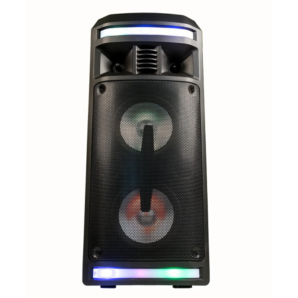 Портативная колонка Dialog AO-12 30вт. Bluetooth, FM, USB, SD, LED, караоке с микрофоном