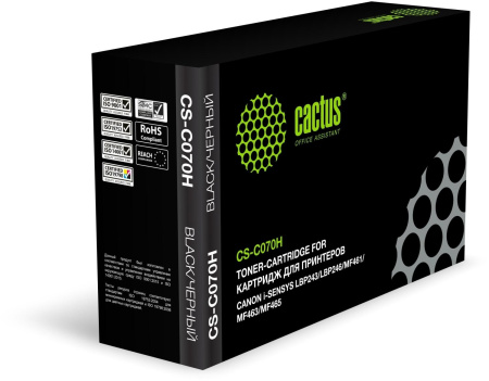 Картридж_лазерный Cactus CS-C070H 070H для Canon i-SENSYS LBP243/LBP246/MF461/MF463/MF465 черный (10200 стр)