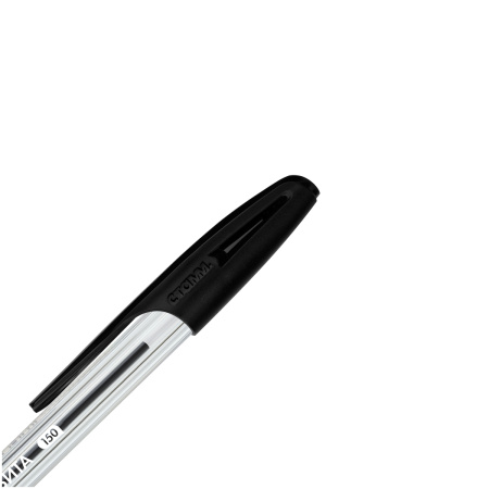 Ручка шариковая СТАММ "Орбита 150" черная (РШ-31670)