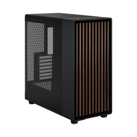 Корпус ПК без блока питания/ Case Fractal Design North XL RC Charcoal TG Dark, Full-Tower, 3x140mm, 2xUSB-A 3.0 + 1xUSB 3.2 Type-C, ATX, mATX, mITX Black