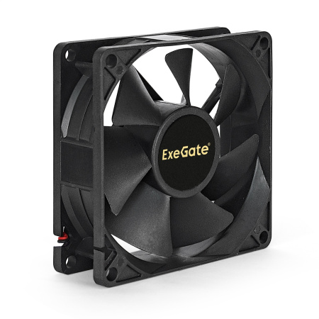 Вентилятор 12В DC ExeGate EX08025SM (80x80x25 мм, Sleeve bearing (подшипник скольжения), Molex, 2200RPM, 22dBA