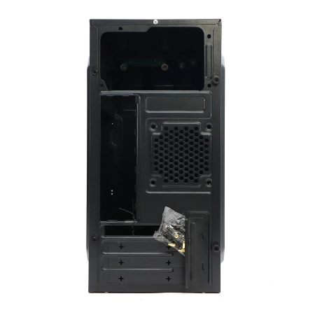 Корпус mATX 450w TESLA 1703BM (2*USB2.0,Audio,черный,БП TESLA C450 80+ с плоскими проводами!)[TSL-1703-450W-BM]