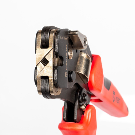 Кримпер КВТ ПКВк-16т, НШВ НШВИ 0.25..16.0мм², НШВИ(2): 2х0.5–2х10 мм²