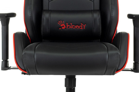 Кресло игровое A4Tech Bloody GC-840 черный сиденье черный экокожа с подголов. крестов. металл черный пластик черный (комплект 1шт)
