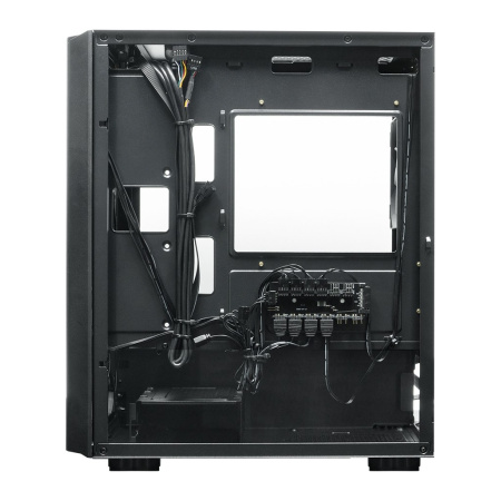 Корпус mATX Б_БП XASTRA A402M 4ARGB-C6 Black (USB3.0,Audio,TG,черный,Mesh,4х120мм ARGB,ARGB+PWM HUB 6port,CPU Cooler до 159мм, VGA до 310мм)[A402M-4FC