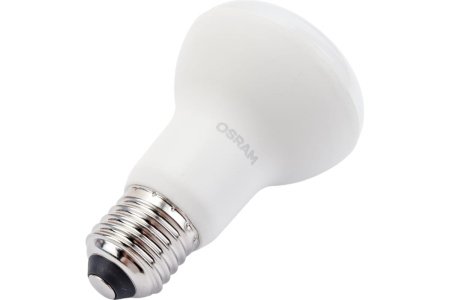 Лампа светодиодная E27  8Вт, 6500К, грибовидная, Osram Value LV R63 4058075581944