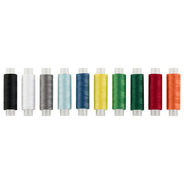 Набор ниток швейных ТРИ СОВЫ, "Радуга" NN_62215