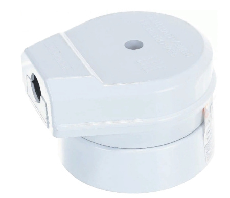 Розетка+вилка для плиты накладная, РШ-ВШ 2P+PE, 32A, белый, UNIVersal 1235