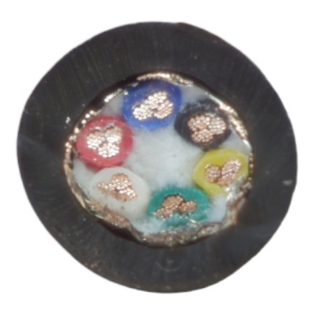 Кабель экранированный TRVVP  6х0.5мм2, метражом, гибкий для ЧПУ