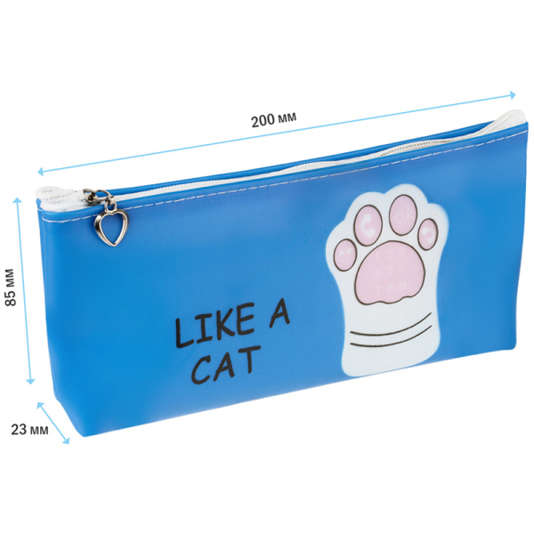 Пенал ArtSpace 1 отделение "Paw" (Tn_42835)