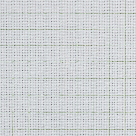 Канва K04R "Gamma" Aida №14 цв. 92% хлопок, 8% терилен 30 х 40 см± 2 см 1 шт бл.бледно-голубой в клетку