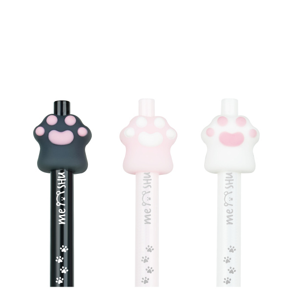 Ручка шариковая MESHU "Nice paw" 0,7мм , автомат, синяя (MS_52364)