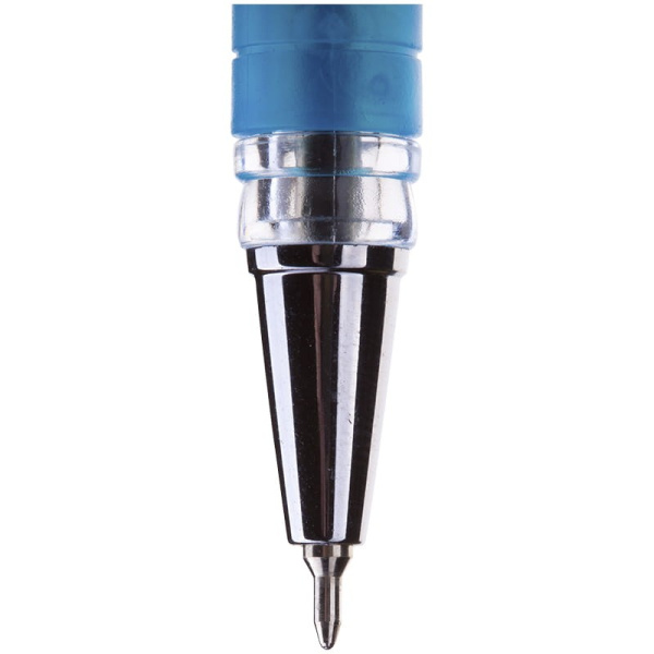 Ручка шариковая BERLINGO "I-10" 0,4мм., игольчатый стержень, синяя (CBp_40012)