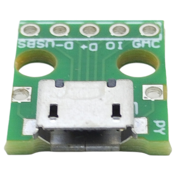 Плата макетная с разъемом Micro-USB гнездо