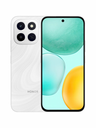 Смартфон Honor X6C 6Гб 128Гб Лунный белый 6.61", TFT LCD, 1604*720, 2*2.0+6*1.7Ггц, 50+0.08МП, 5Мп, NFC, 4G, 5300мАч, And 15