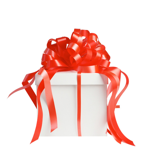 Бант-шар 7см Пастель "Комбо" Красный с алым 5 шт. (1705072)